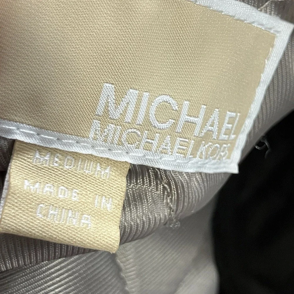 Michael Michael Kors Wool Blend Utility Jacket Mens Size‎ Medium Beige